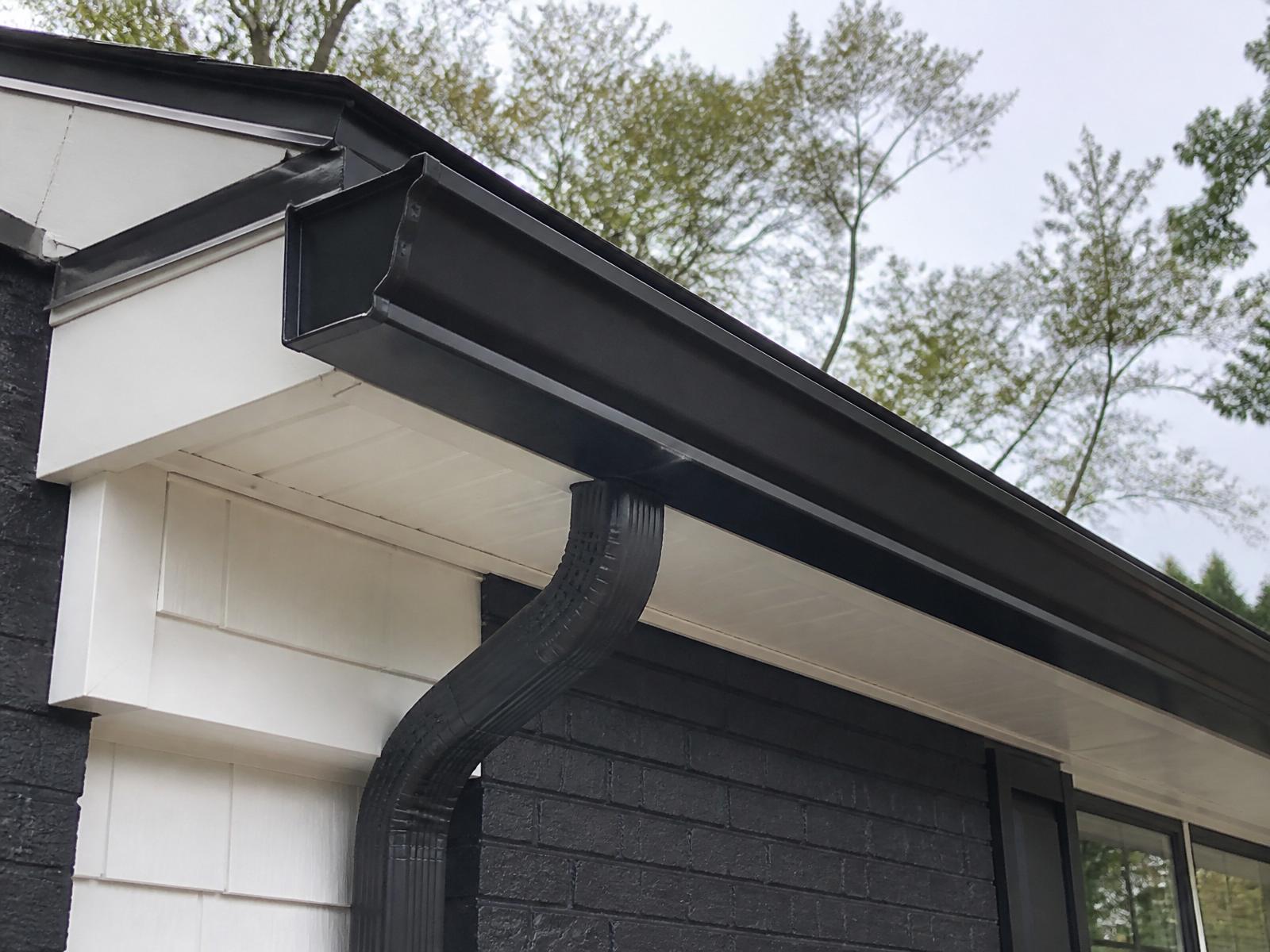 Renovate Exteriors gutters project