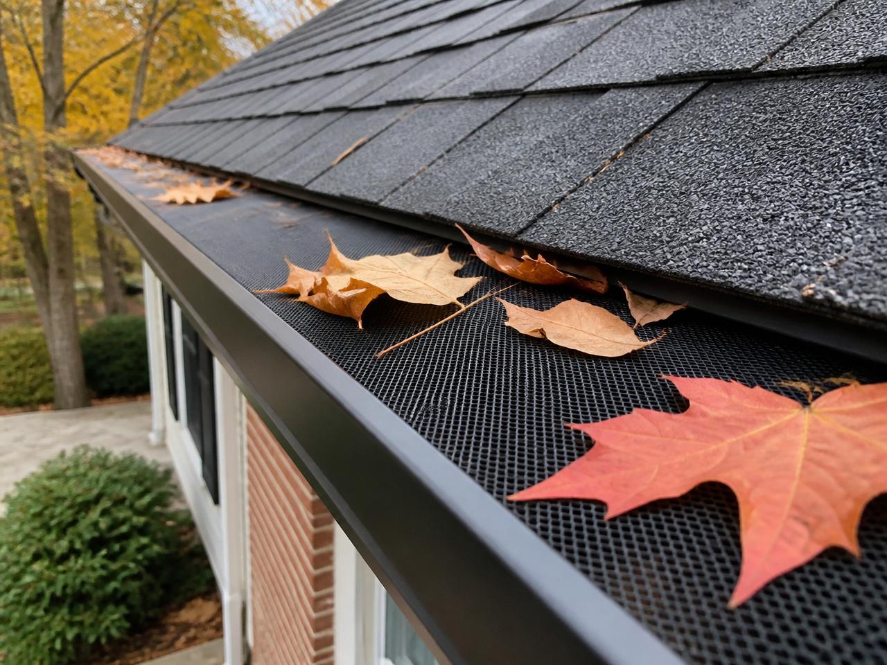 Renovate Exteriors gutter guards project