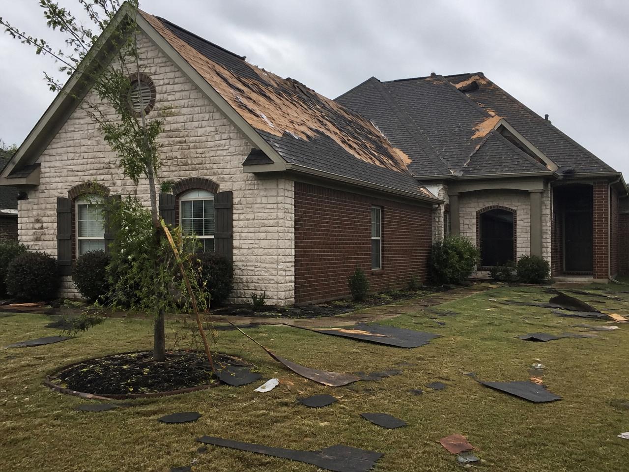 Renovate Exteriors wind damage project